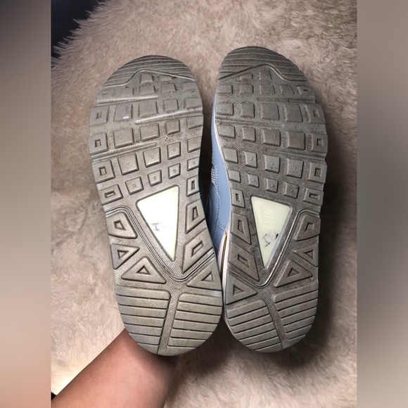 Nike Womens Air Max Command Blue Gray Lace Up Running Shoes size 8 - Picture 6 of 16